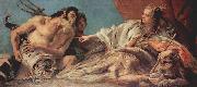 Neptun bietet der Stadt Venedig Opfergaben Giovanni Battista Tiepolo